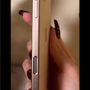 Gold iPhone 16 pro max